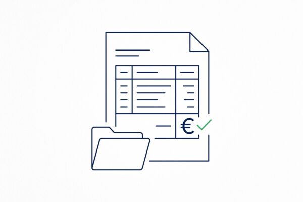 Angebotsdokument mit Preisstruktur für professionelle PDF-Angebote