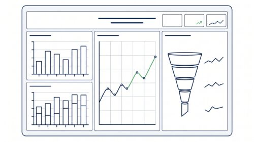 Dashboard mit KPIs und Trends für bessere Entscheidungen