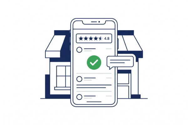 Google Rezension Management für lokale Unternehmen mit aktiver Bewertungspflege