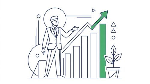 Themenbezogene Geschäftsgrafik für klare SEO-Optimierung