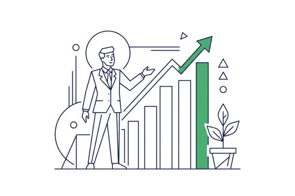 Themenbezogene Geschäftsgrafik für klare SEO-Optimierung